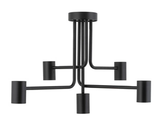 Lampa Sigma LUIS 5 plafon czarny 33422