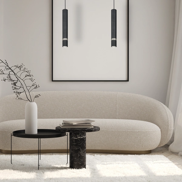 Lampa wisząca JOKER, czarny/inox, 1x8W GU10, MLP9672