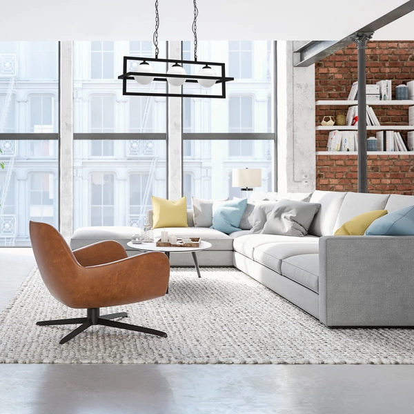 Lampa wisząca DIEGO, MLP8569, czarna z białymi kloszami, 3x40W E14