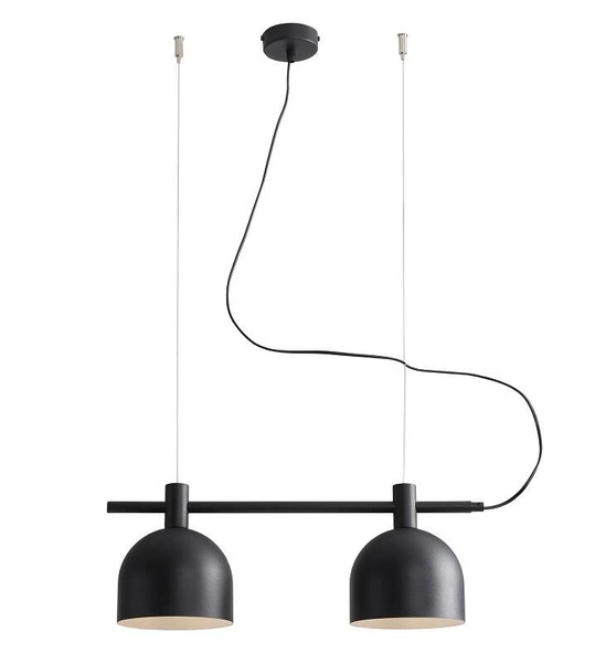 Aldex Lampa wisząca BERYL 2, 976H1, czarna, 2x60W E27