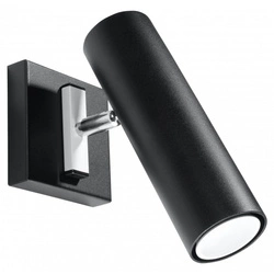 Nowoczesny kinkiet DIREZIONE SL.0498 Czarny 1xGU10