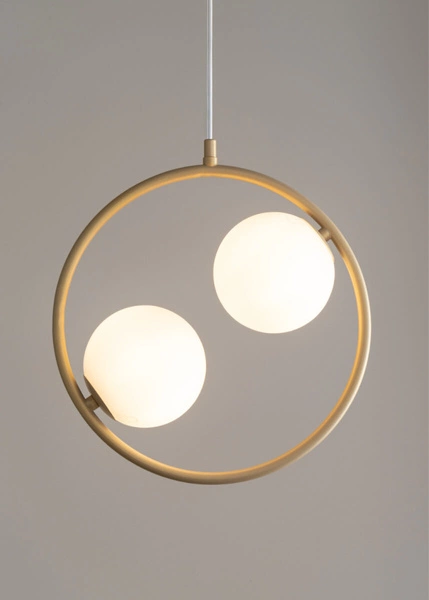 Lampa Sigma AQUA 2 lampa wisząca złoty beż 33412