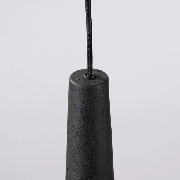 Lampa wisząca ELECTRA czarna beton