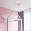 Lampa sufitowa DIXIE PINK 3xGX53 szer. 30cm | różowy