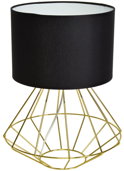 Lampa stojąca INDUSTRIALNA LUPO BLACK/GOLD 1xE27 MLP6272