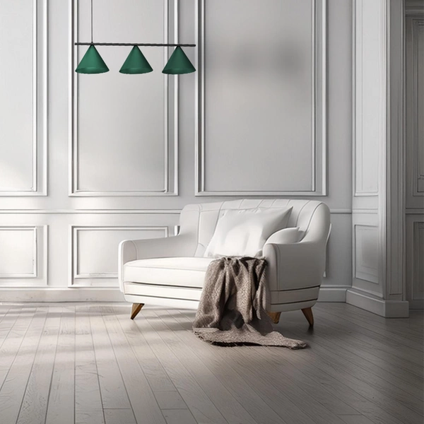 Lampa wisząca CAPITAL BLACK GREEN 3XGX53