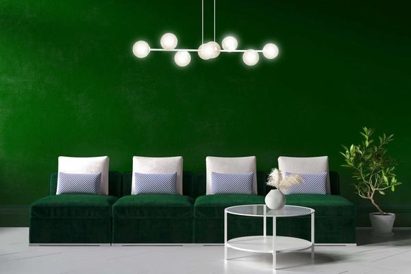 Lampa wisząca Emibig ROSSI 8 WH MIODOWY 879/8