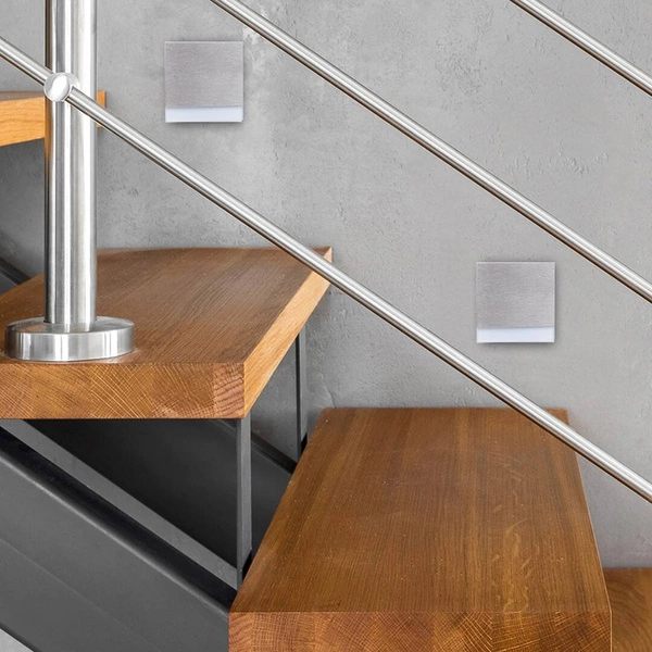 Oprawa schodowa LED 0,6W BERG barwa zimna 6500K EKS4406