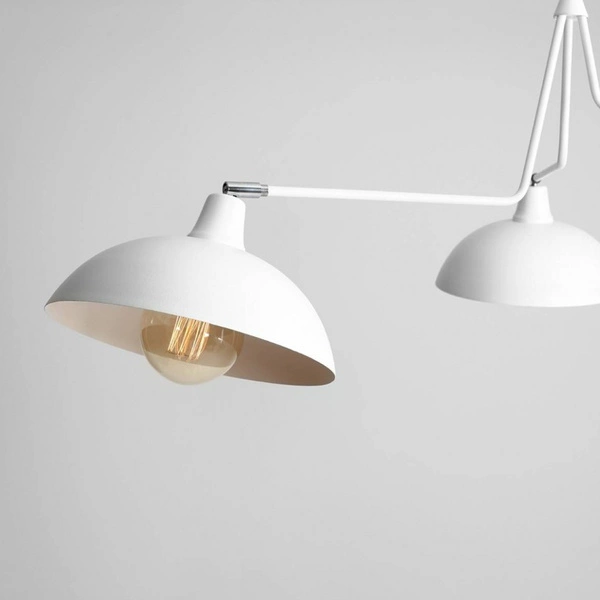 Aldex Lampa sufitowa ESPACE 3, 1036E, biała, 3x60W E27