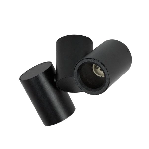 Lampa sufitowa kinkiet spot reflektorek CROSTI CANNA DUE czarny