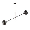 Lampa sufitowa Emibig LINEAR 2 Czarny/STRIPE 1168/2
