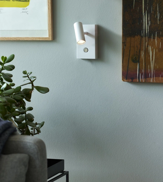 Kinkiet OMARI LED 2700K Biała ciepła Metal | Biały