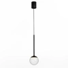 Lampa Wisząca Orra 1xLED czarna PL0105-BK
