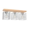 Lampa sufitowa Norman Wood 3xE27 Max.25W Dąb olejowany/Chromowany metal 8175374