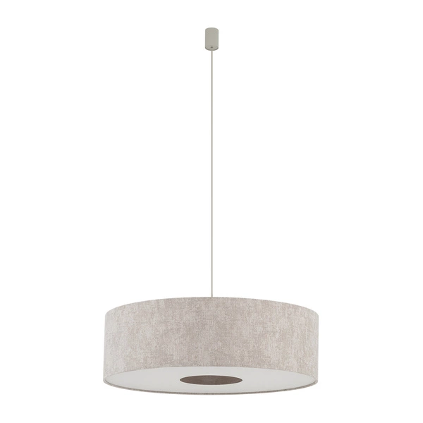 Lampa wisząca CEDRO L E27 wys.130cm szer.65cm | Beż 11666