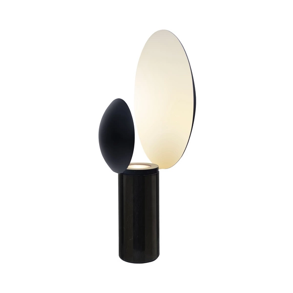 Lampa stołowa CACHÉ GU10 40W Marmur | Czarny