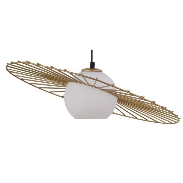 Nowoczesna lampa wisząca szklane kule SOL 2 czarny/złoty 32039