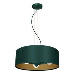 Lampa wisząca VERDE, MLP7879, 50 cm, zielony/złoty, 3x60W E27