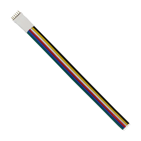 KONEKTOR PASEK LED P-Z KABEL 6 PIN 12MM / P-Z CABLE 6 PIN LED STRIP CONNECTOR 12MM