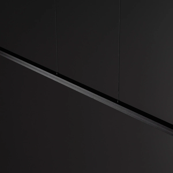 Liniowa lampa wisząca BAR LED S 10363 3000K 21 W szer. 120 cm | czarna 10363