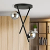 Lampa sufitowa Emibig RIVER 2 GRAFIT 1196/2
