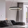 Lampa wisząca Plum 1 LED CCT średnia czarna LP-0407/1P M BK Triangle