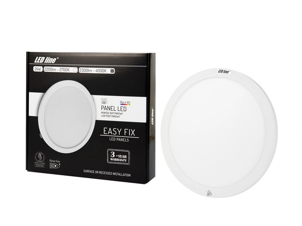 Panel LED line® EasyFix 24W 2300lm 4000K biała dzienna