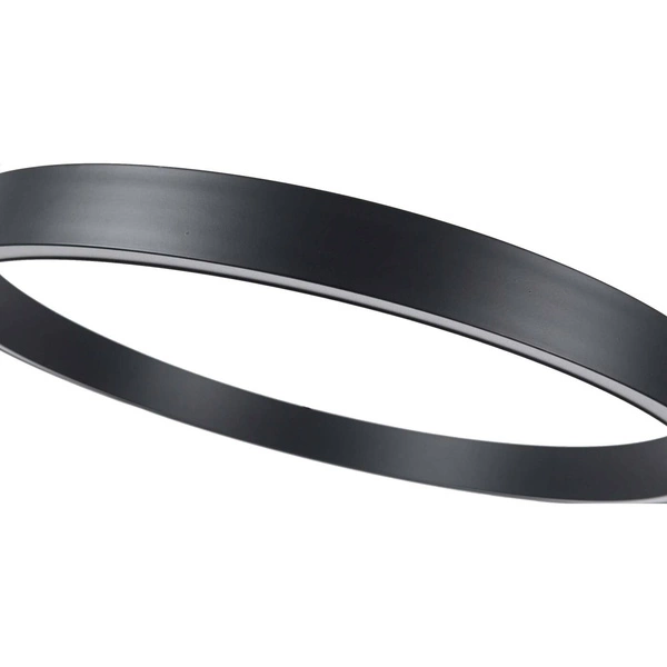 Midway lampa wisząca mała śr.60cm pierścień LED 40W | czarny