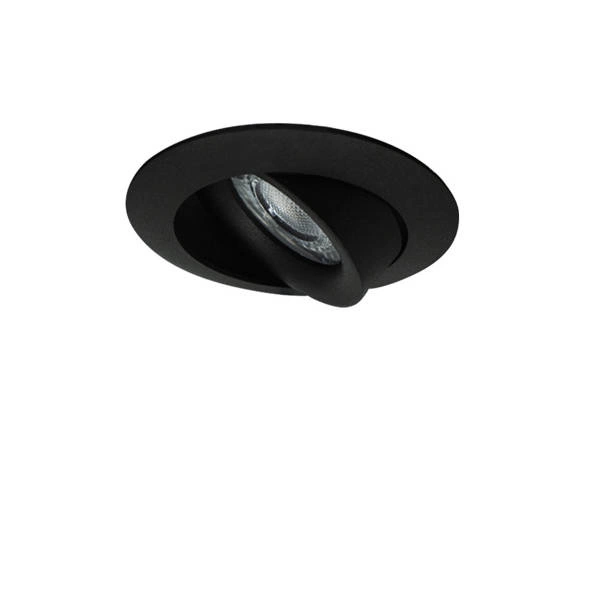 Oprawa wpuszczana oczko sufitowe CROSTI TERI RO czarny śr. 8,2cm