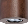 Okrągły Kinkiet Wooddream 2xGU10 Max.6W Drewno Bukowe Orzech 2081276