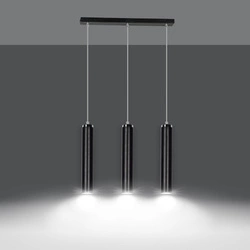 Lampa wisząca Emibig LUNA 3 Czarny 956/3