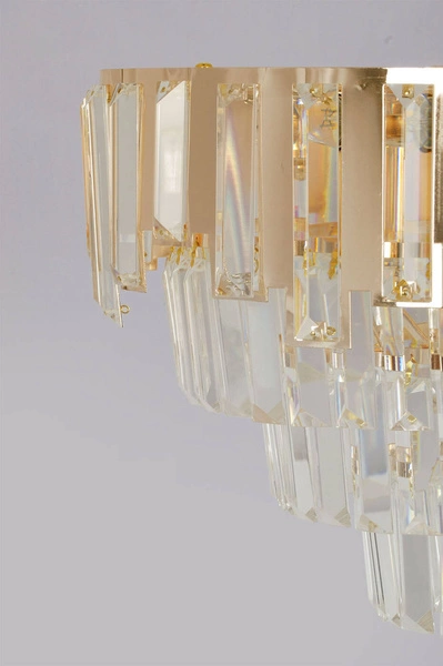 Żyrandol K-8174 z serii CAMERON GOLD