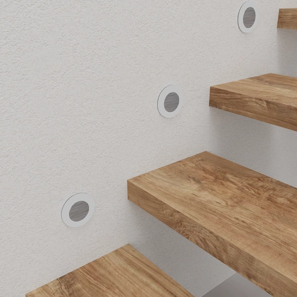 Okrągłe oczko schodowe OTI Neutral 4000K