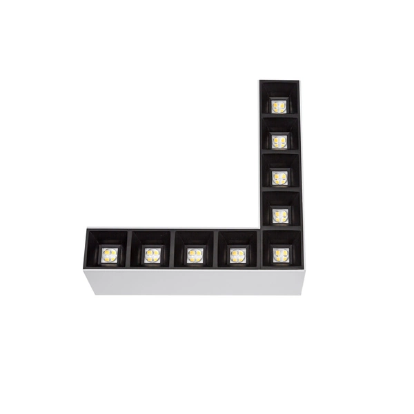 ALLDAY INSPIRE ELEMENTS L DARK LIGHT 80st CZARNY 840 8W 230V BIAŁY