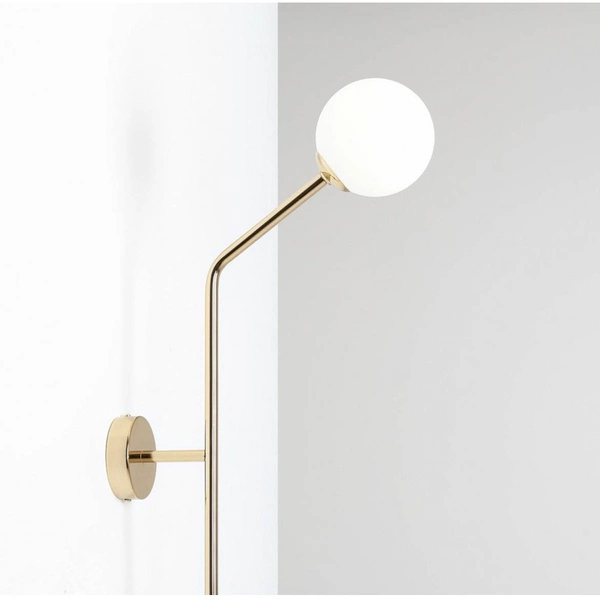 Aldex Kinkiet PURE PIONOWY 1064D30_2, złoty/biały, 2x40W E14