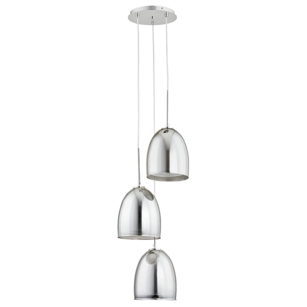 Lampa wisząca ALFA RONDA CHROM 3xE27 34cm | 60143