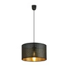 Lampa wisząca Emibig ASTON 1 Czarny/GOLD 1148/1