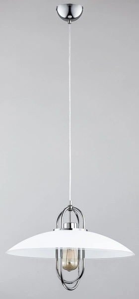 Lampa wisząca ALFA SALIX CHROM 1xE27 30cm | 60454