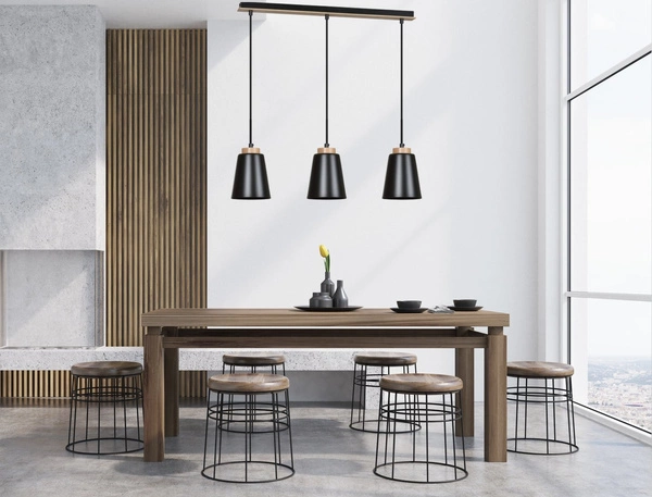 Lampa wisząca Emibig BOLERO 3 Czarny 442/3