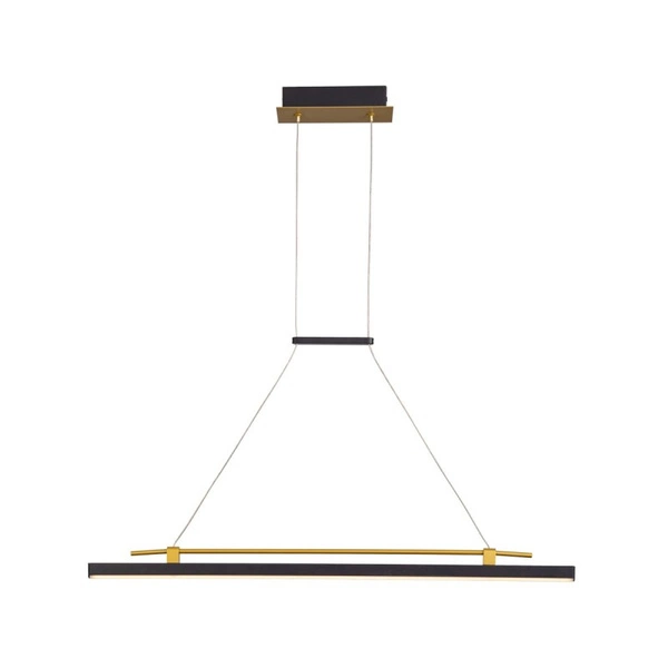 Lampa wisząca Italux Merlot PND-54638F-16W-3K-BK-GD