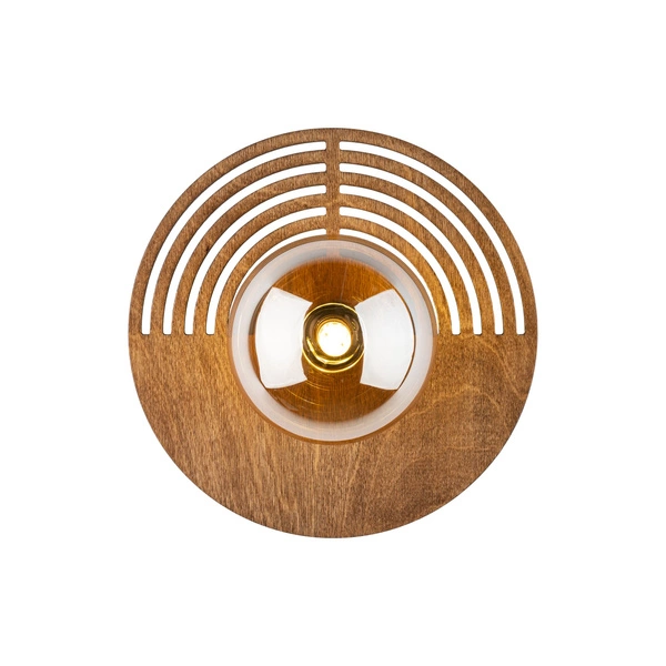 LUNAR WOOD KINKIET 1XG9 250