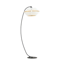 Lampa podłogowa Emibig MALIA LP Biały/GOLD 1184/LP