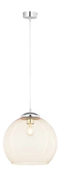 Nowoczesna Lampa wisząca ASTI wys. 80cm 1xE27 15W IP20 | Chrom