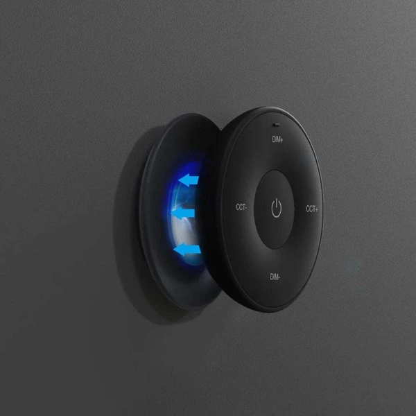 Magnetyczny pilot slim K2S MONO+CCT LED 1 strefa | czarny