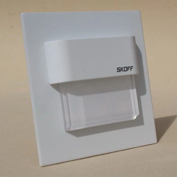 Oprawa schodowa TANGO BIAŁY MAT/ ciepła 3K 10V do puszki 60mm