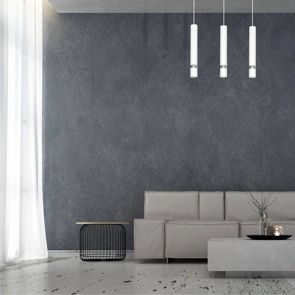 Lampa wisząca JOKER, MLP1348, biały/chrom, 3x8W GU10