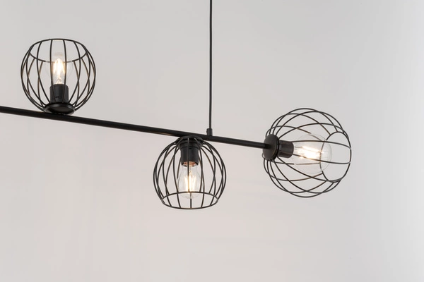 Lampa Sigma MADAM 5 czarny lampa wisząca 32372