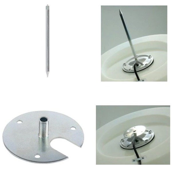 Świecąca kula ogrodowa CUMULUS M śr. 45cm 6977