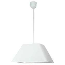 Nowoczesna lampa wisząca ROBIN 31-57518 biała 1xE27