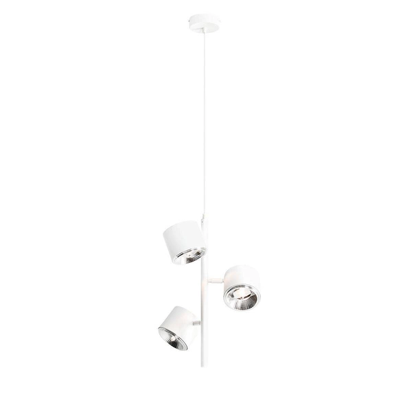 Aldex Lampa wisząca BOT 3, 1046E, biała, 3x35W GU10